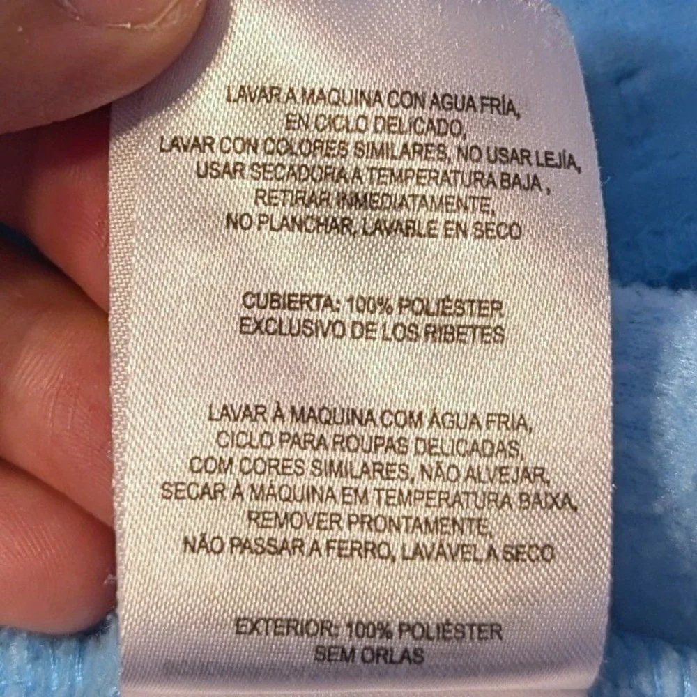 Columbia Womens Large Benton Springs Full Zip Fleece Jacket Light Blue Gorpcore